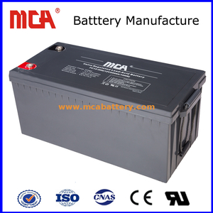 Batteria AGM dell'acido di piombo di Maitenance 12V 200Ah